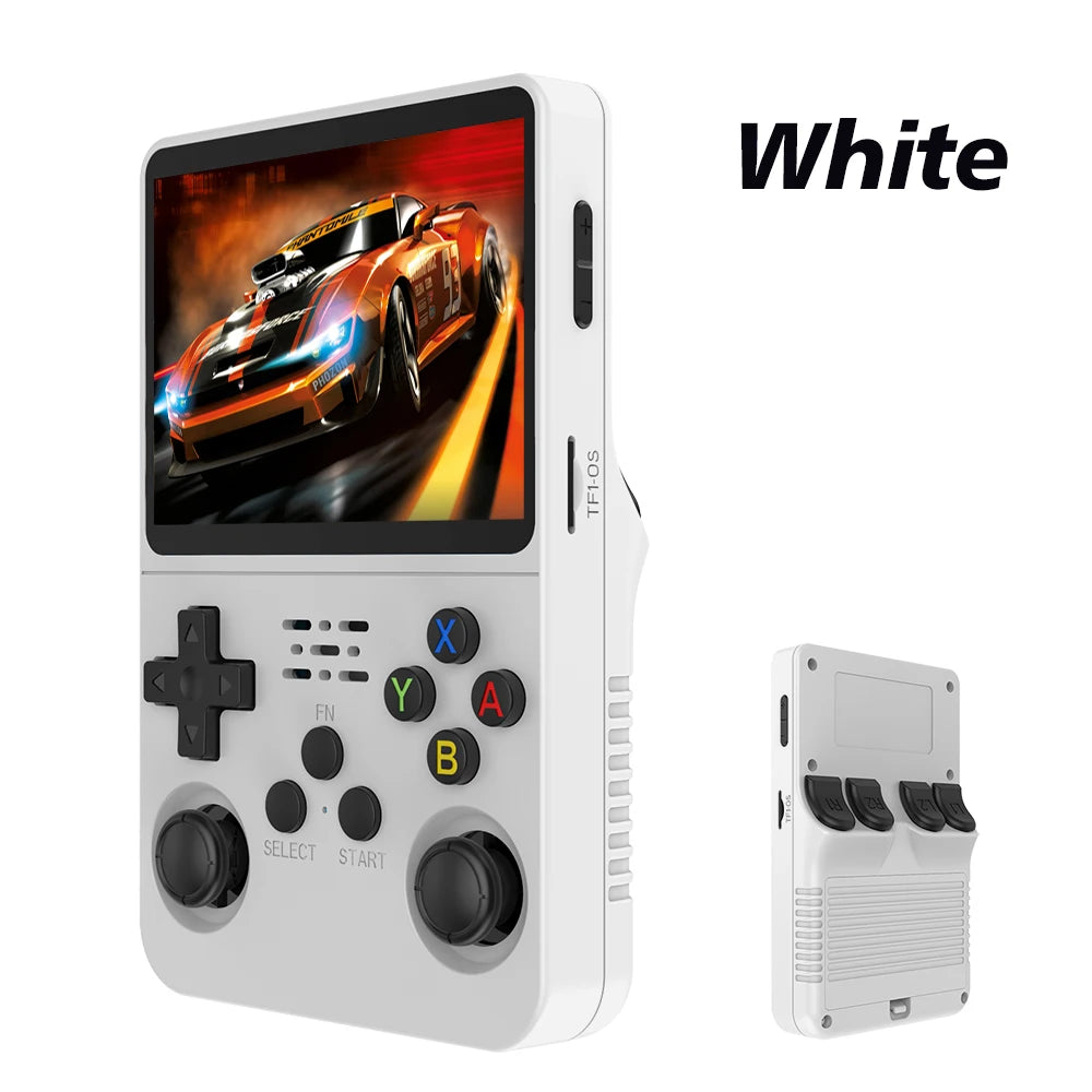 R36S Retro Handheld Game Console Linux System 3.5 Inch IPS Screen Portable Pocket Video Player 64GB Game Gift