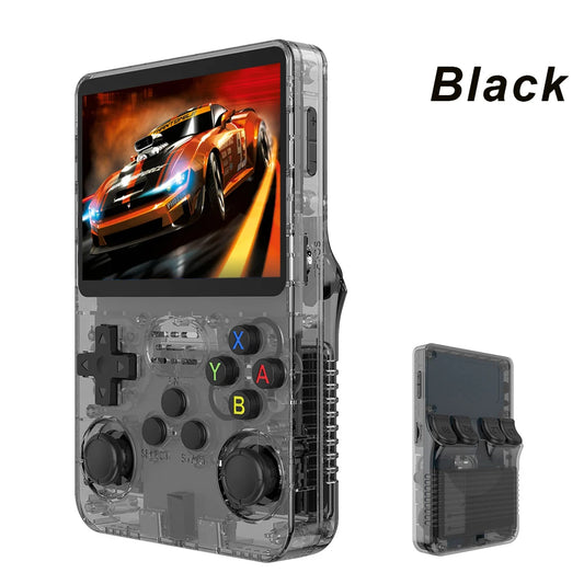 R36S Retro Handheld Game Console Linux System 3.5 Inch IPS Screen Portable Pocket Video Player 64GB Game Gift